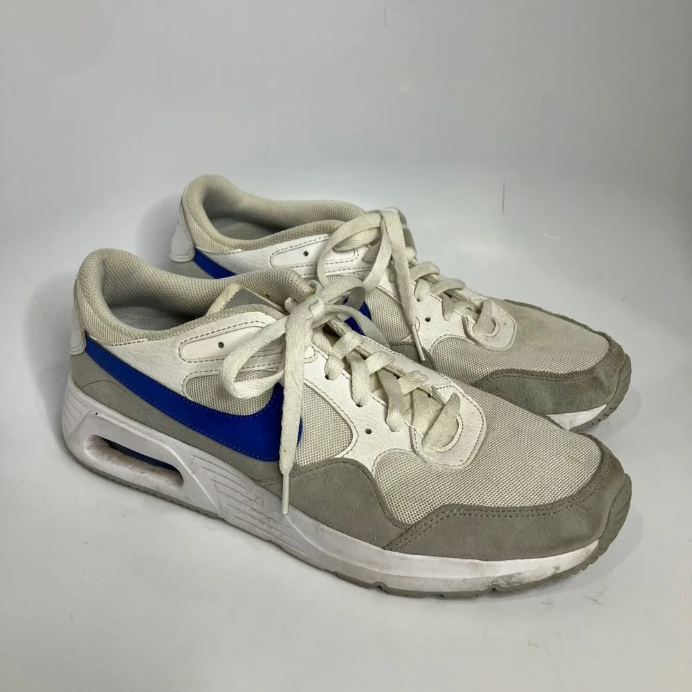 Nike Air max SC‎ sneakers men's size 10 white blue activewear casual collegiate